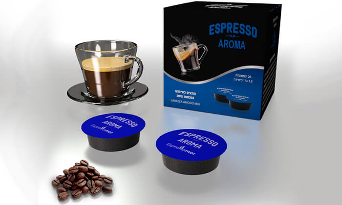 5 קפסולות קפה תואמות למכונת Lavazza בטעמים לבחירה