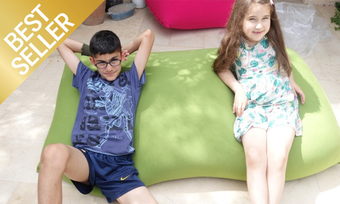 14 פוף רביצה ענק עם ריפוד חיצוני גמיש ומילוי פתיתי קלקר 14 פוף רביצה ענק עם ריפוד חיצוני גמיש ומילוי פתיתי קלקר