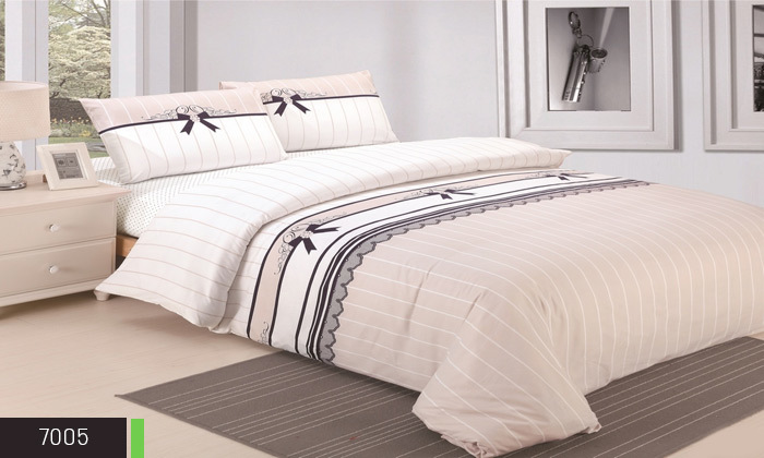 5 סט מצעים אל קמט ROMANTEX למיטת יחיד או מיטה זוגית