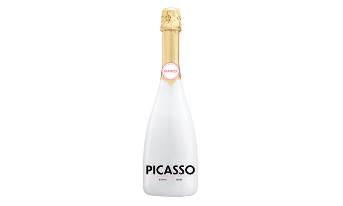3 2 בקבוקי למברוסקו PICASSO ROSE / BIANCO, רשת בנא משקאות