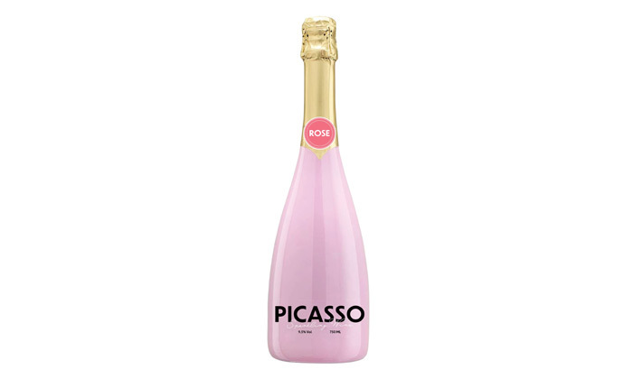 4 2 בקבוקי למברוסקו PICASSO ROSE / BIANCO, רשת בנא משקאות