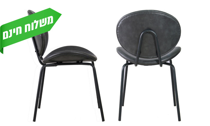 3 זוג כיסאות מרופדים HOME DECOR דגם מאור