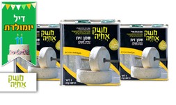 מארז 6 ליטר שמן זית כשר