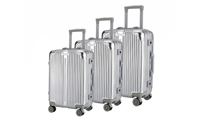 3 סט 3 מזוודות קשיחות בגדלים שונים דגם עידו