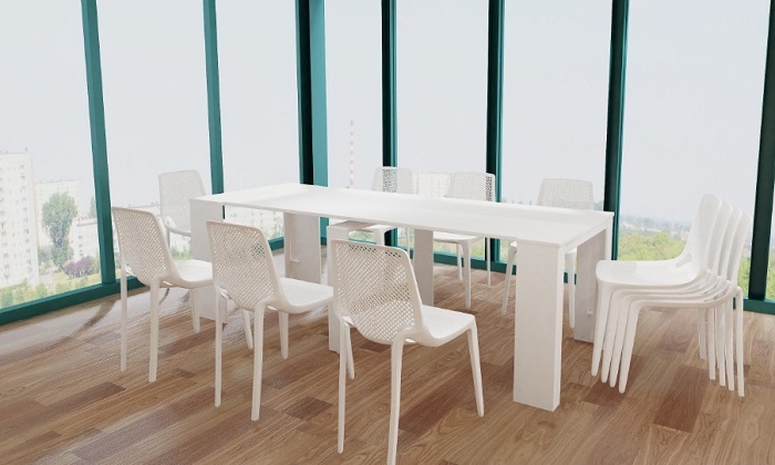 7 קונסולה נפתחת דגם רויאל כולל אופציה לכיסאות - צבעים לבחירה