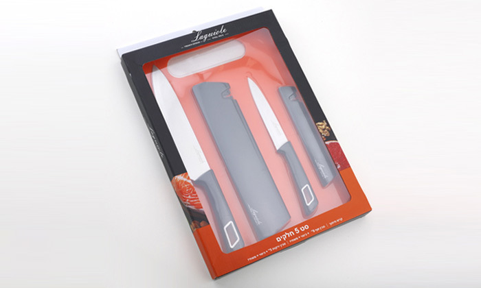 5 סט 9 חלקים למטבח Laguiole - משלוח חינם