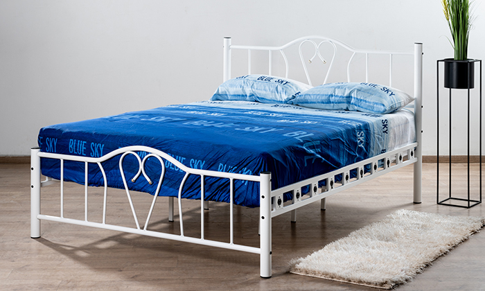 5 מיטה זוגית Twins Design דגם LOVE