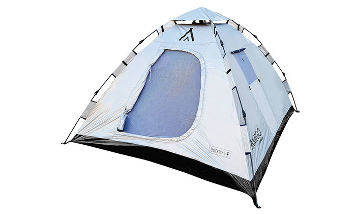2 אוהל 4 אנשים GO NATURE דגם AMIGO QUICKILY - משלוח חינם