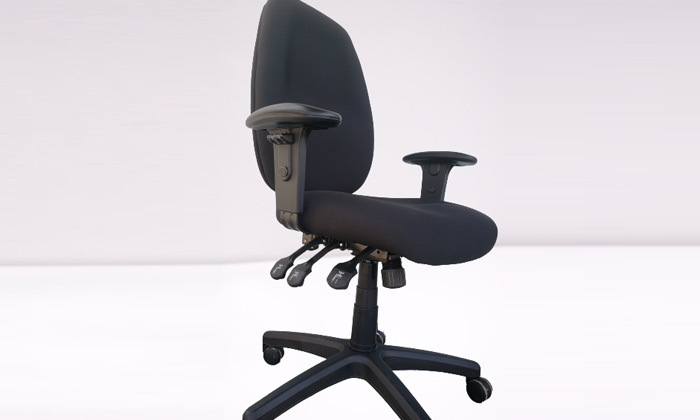 4 כיסא משרדי דגם שקד במבחר צבעים