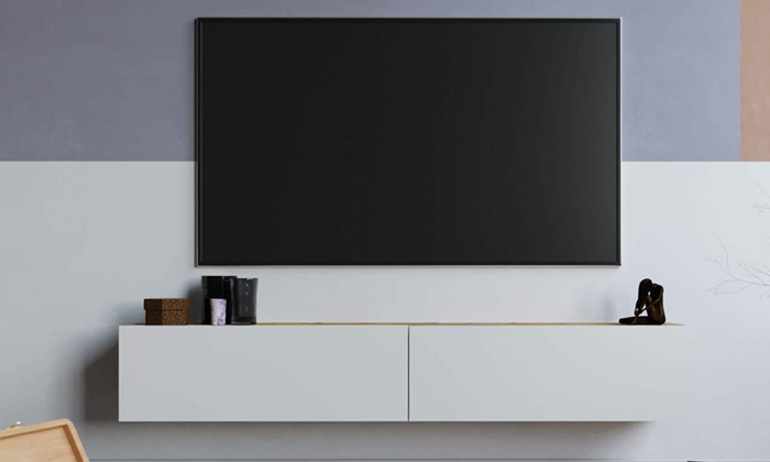 3 מזנון טלוויזיה צף 1.8 מטר ראמוס עיצובים, דגם רומא במבחר צבעים