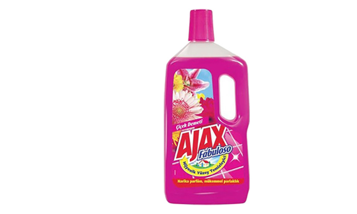 3 מארז 4 בקבוקי נוזל שטיפת רצפות אג'אקס AJAX Fabuloso