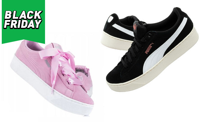 2 נעלי סניקרס פומה לנשים PUMA בדגמים לבחירה 2 נעלי סניקרס פומה לנשים PUMA בדגמים לבחירה