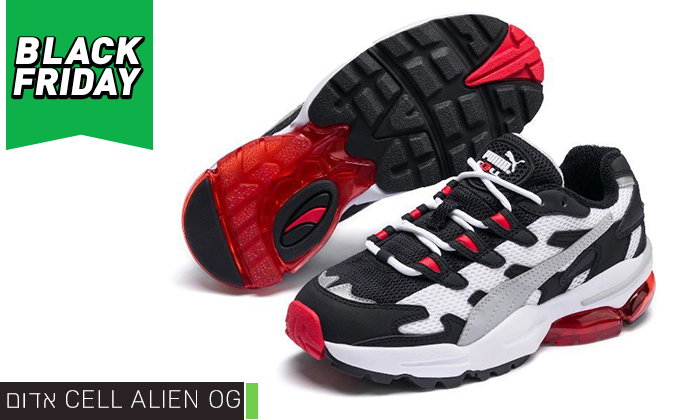 6 נעלי גברים פומה PUMA דגם CELL ALIEN OG 6 נעלי גברים פומה PUMA דגם CELL ALIEN OG