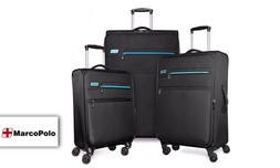 סט 3 מזוודות MarcoPolo 