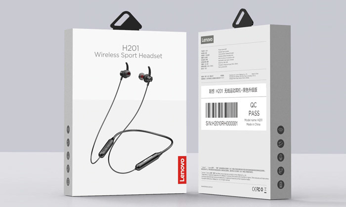 4 Lenovo: אוזניות ספורט אלחוטיות לנובו, דגם H201