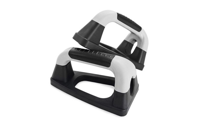 3 סט אימון עם מוט מתח, גלגל בטן וידיות לשכיבות סמיכה - משלוח חינם