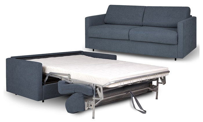 4 שמרת הזורע: ספה תלת מושבית נפתחת למיטה זוגית, דגם פרימיום