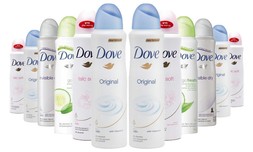 12 יח' דאודורנט ספריי Dove