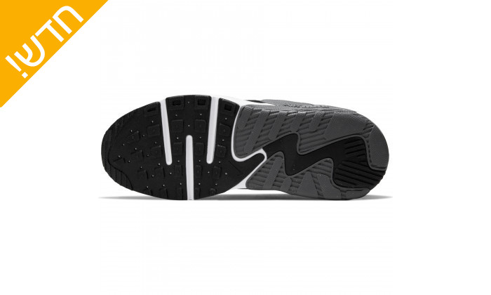 5 נעלי לנשים ונוער נייקי NIKE, דגם Air Max בצבע שחור ולבן
