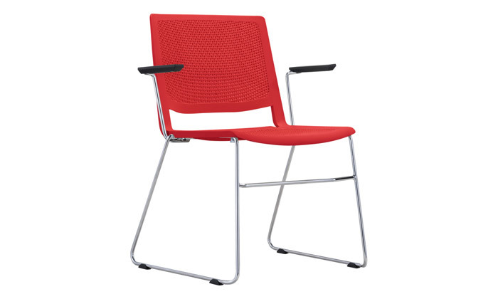 5 כיסא עם רגלי ניקל דגם WIND