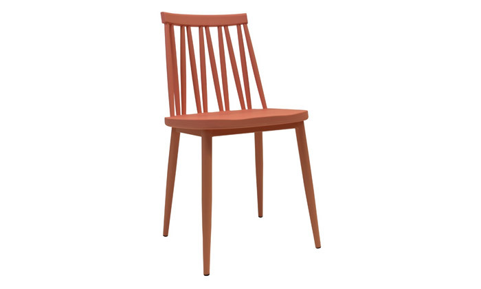 3 כיסא דגם טיילור בצבע אדום