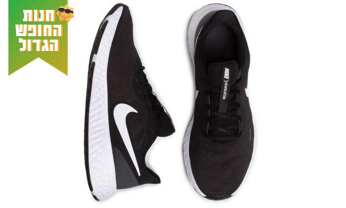 6 נעלי ריצה נייקי לגברים Nike דגם Revolution 5