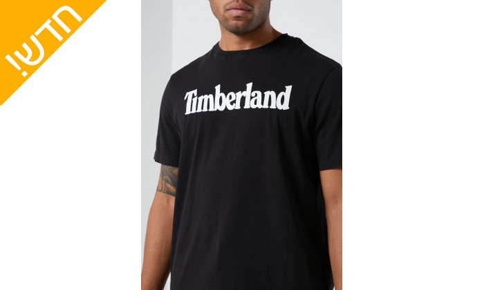 5 חולצת טי שירט 100% כותנה טימברלנד לגברים TIMBERLAND