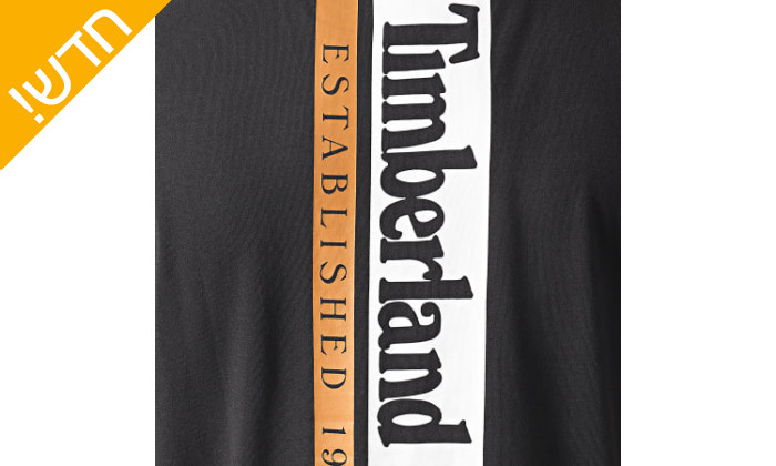 4 חולצת טי שירט 100% כותנה לגברים טימברלנד Timberland