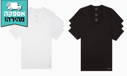 3 חולצות גברים Calvin Klein