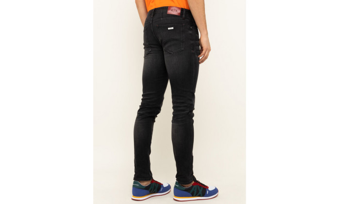 3 ג'ינס סקיני שחור לגבר Armani Exchange, דגם Denim 5 Pockets 