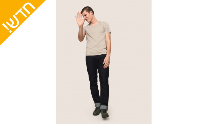 3 ג'ינס שחור לגבר Armani Exchange, דגם Denim 5 Pockets 