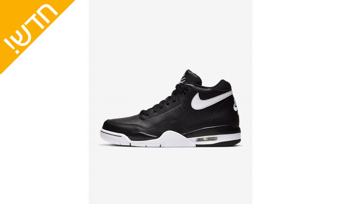 3 נעלי סניקרס גבוהות לגברים Nike דגם SFLIGHT LEGACY בצבע שחור-לבן