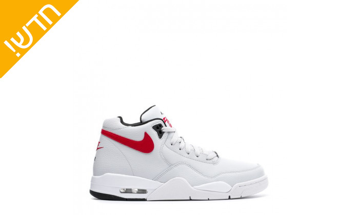 3 נעלי סניקרס גבוהות לגברים Nike דגם SFLIGHT LEGACY בצבע לבן-אדום
