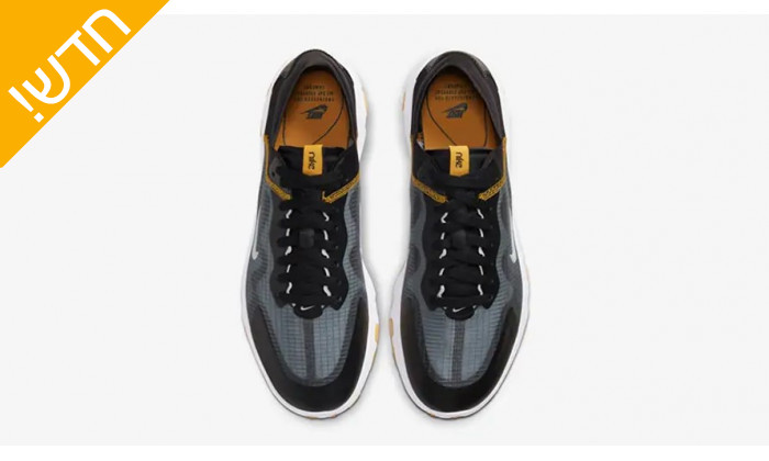 5 נעלי ריצה לגברים נייקי NIKE דגם Renew Lucent בצבע שחור-אפור