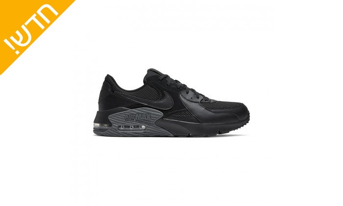 4 נעליים לגברים נייקי Nike דגם AIR MAX EXCEE בצבע שחור