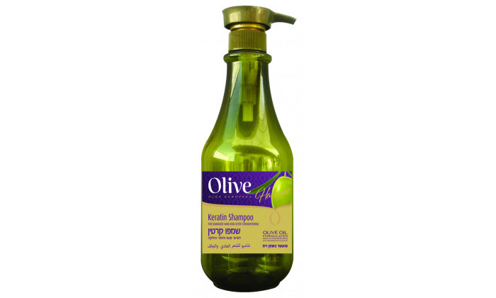 3 מארז שמפו ומסכת קרטין Olive