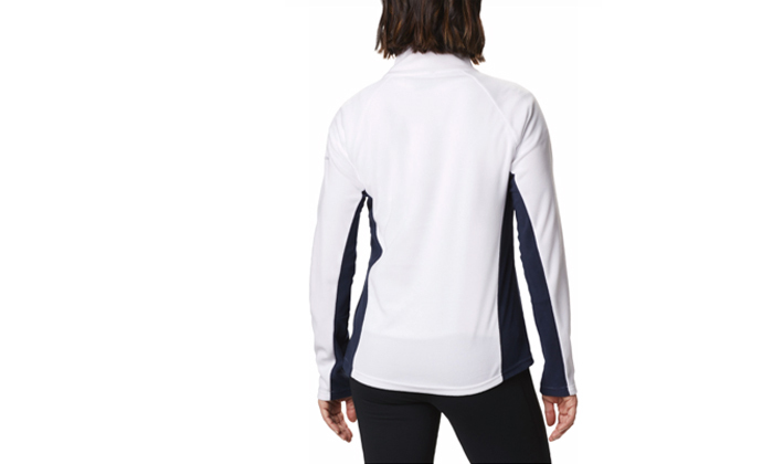 4 חולצת מיקרו פליז לנשים Columbia דגם GLACIAL 4 HALF ZIP