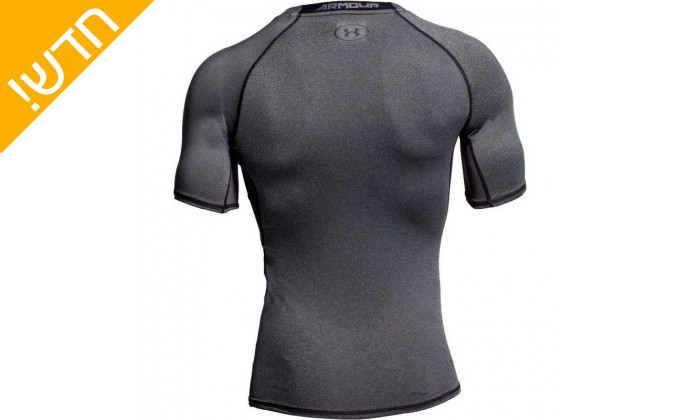 5 חולצת אימון לגברים Under Armour דגם HeatGear SS Compression