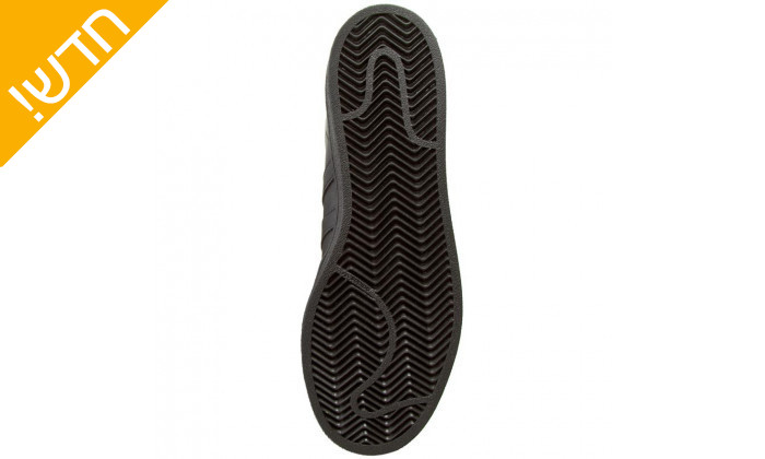 7 נעלי סניקרס לגברים adidas דגם SUPERSTAR בצבע שחור