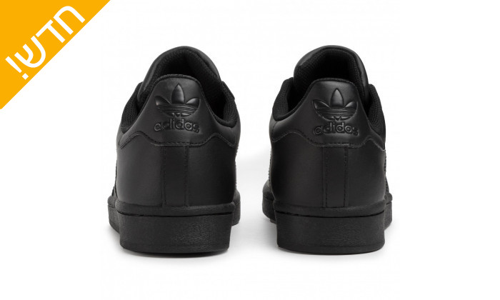 7 נעלי סניקרס אדידס לגברים adidas דגם SUPERSTAR בצבע שחור
