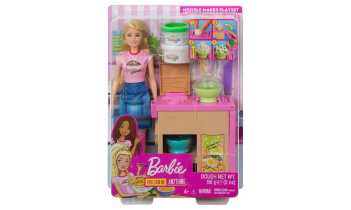3 ערכת צעצוע ברבי Barbie