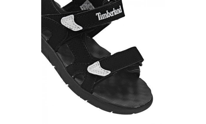 6 סנדלי טימברלנד לילדים וילדות Timberland דגם PERKINS בצבע שחור