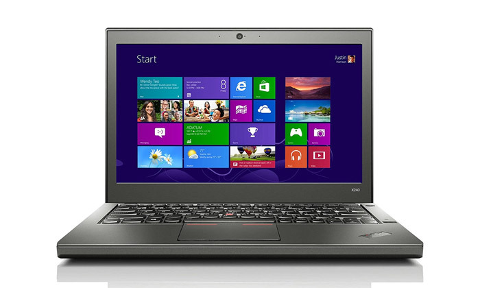 4 מחשב נייד מחודש Lenovo דגם ThinkPad X240 עם מסך "12.5, זיכרון 8GB ומעבד i5