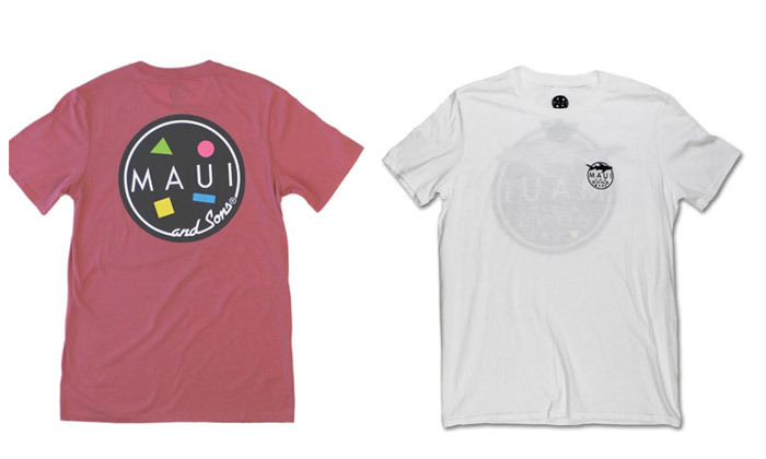 8 חולצת טי שירט לגברים מאווי MAUI - מידות וצבעים לבחירה