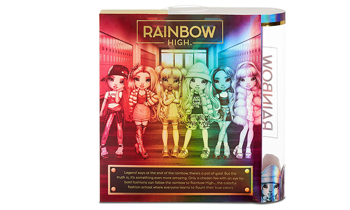 5 בובת RAINBOW עם אביזרי אופנה, דגם Rainbow High Ruby Anderson
