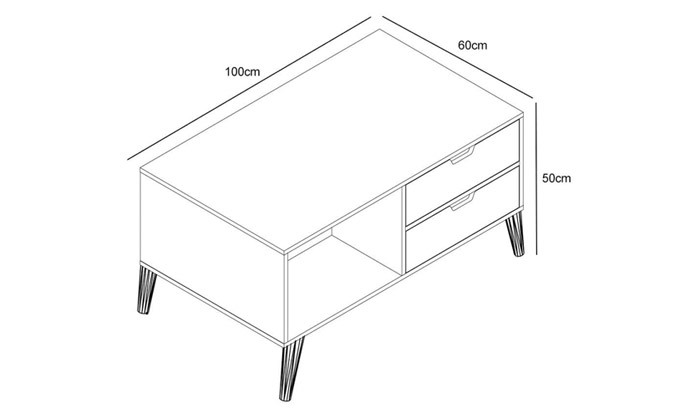 3 שולחן סלון RAMOS דגם הדס 
