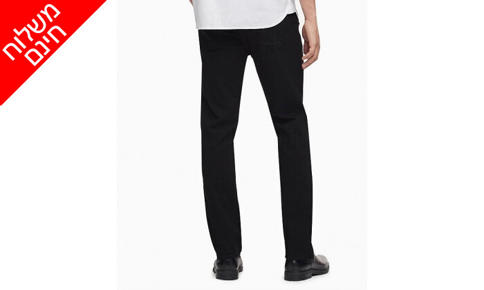 3 מכנסי ג'ינס לגברים קלווין קליין Calvin Klein בגזרת SLIM FIT