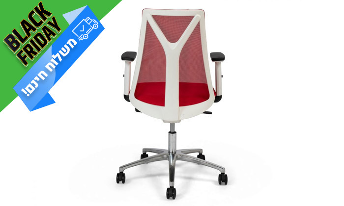 7 ד"ר גב: כיסא משרדי דגם AIR - צבעים לבחירה