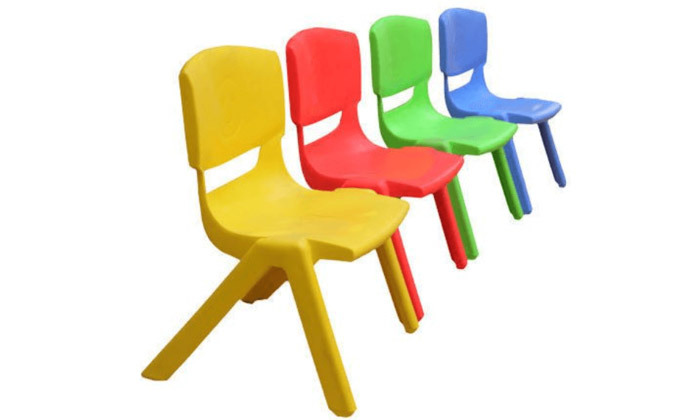 3 רביעיית כיסאות לילדים S-Free - צבעים לבחירה