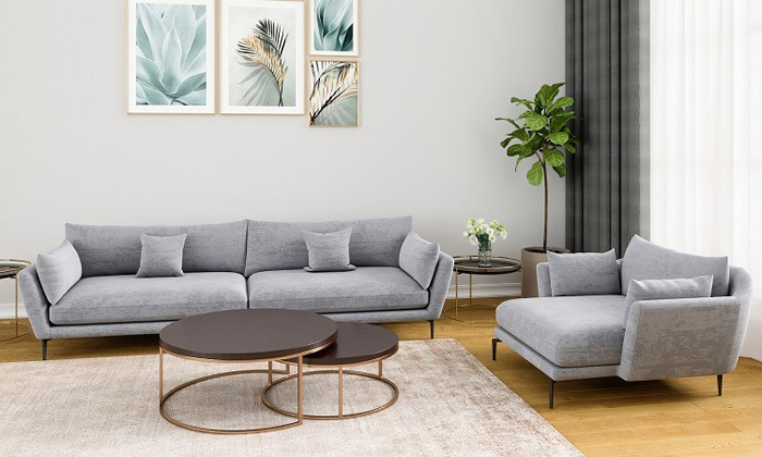 4 ספה תלת מושבית House design דגם מיה - צבעים לבחירה